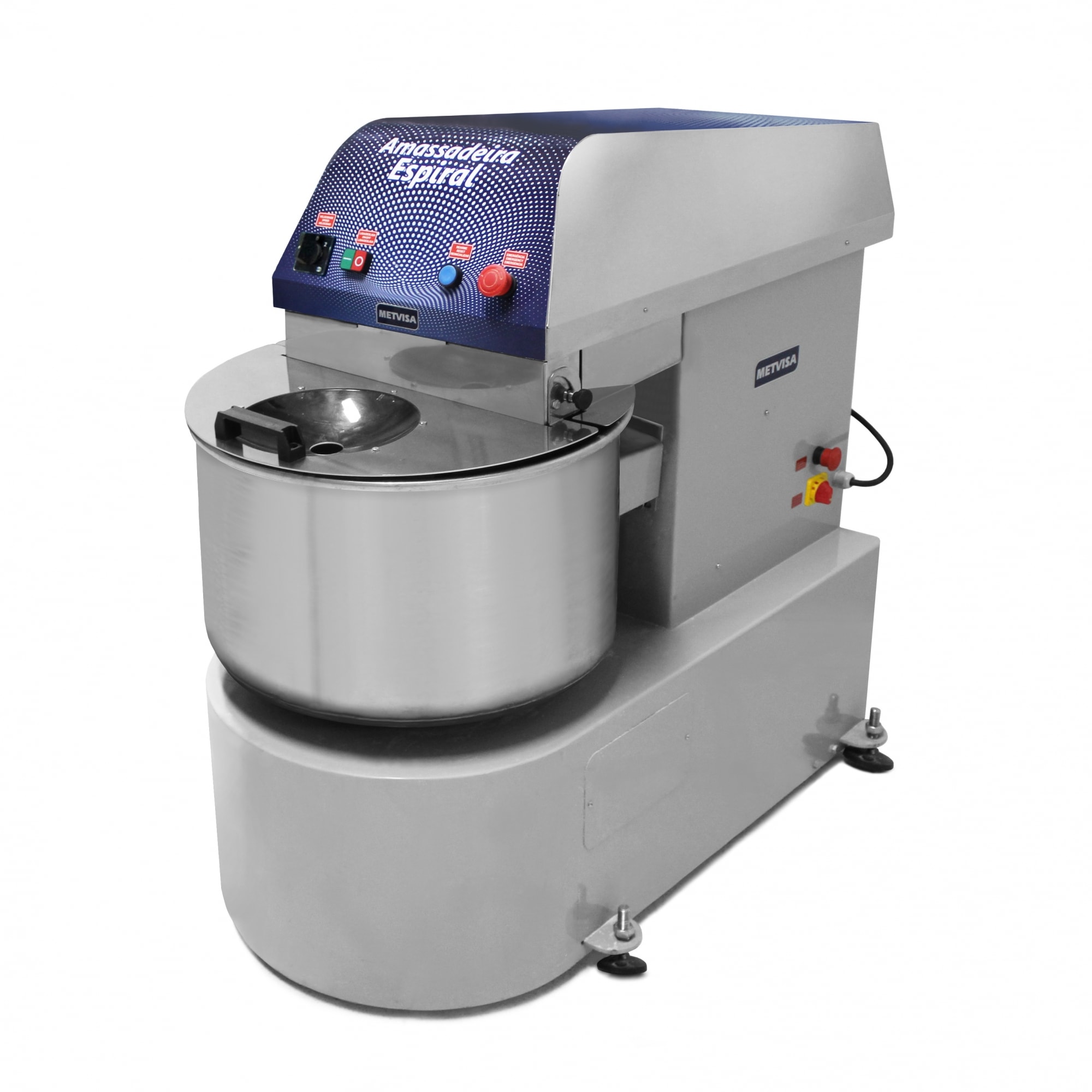 Amassadeira Espiral 60 kg TF Metvisa AE.60 TF